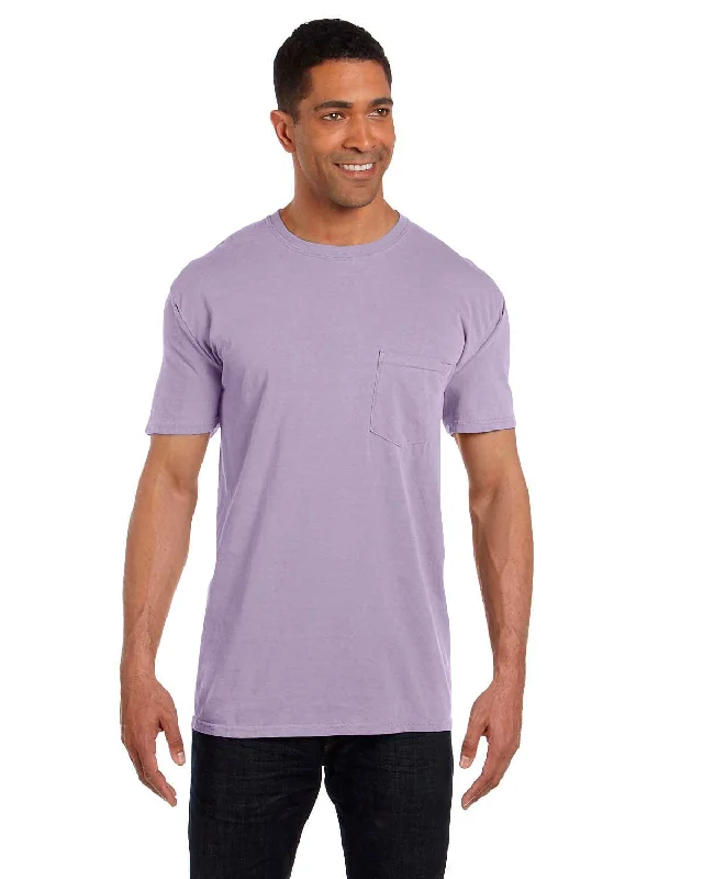 Comfort Colors Garment-Dyed Pocket T-Shirt | Orchid