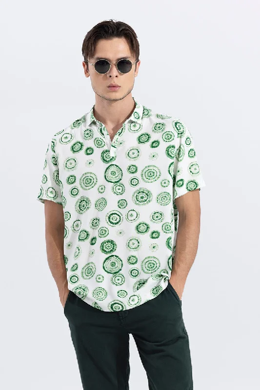 Halo Green Polo T-Shirt