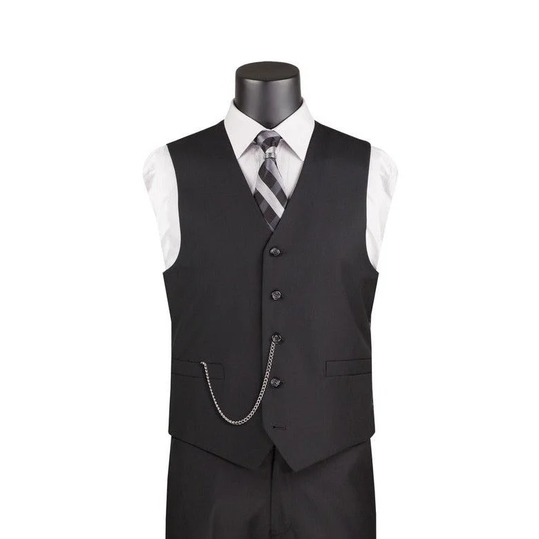 Vinci OV-900 Slim Fit  Vest Charcoal