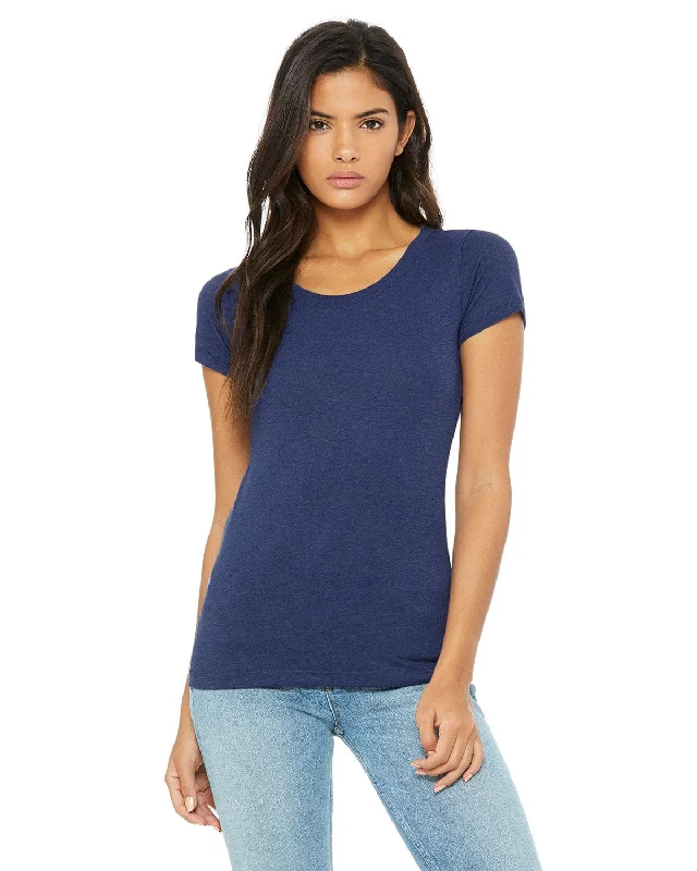 Bella+Canvas Ladies Triblend T-Shirt | Navy Triblend