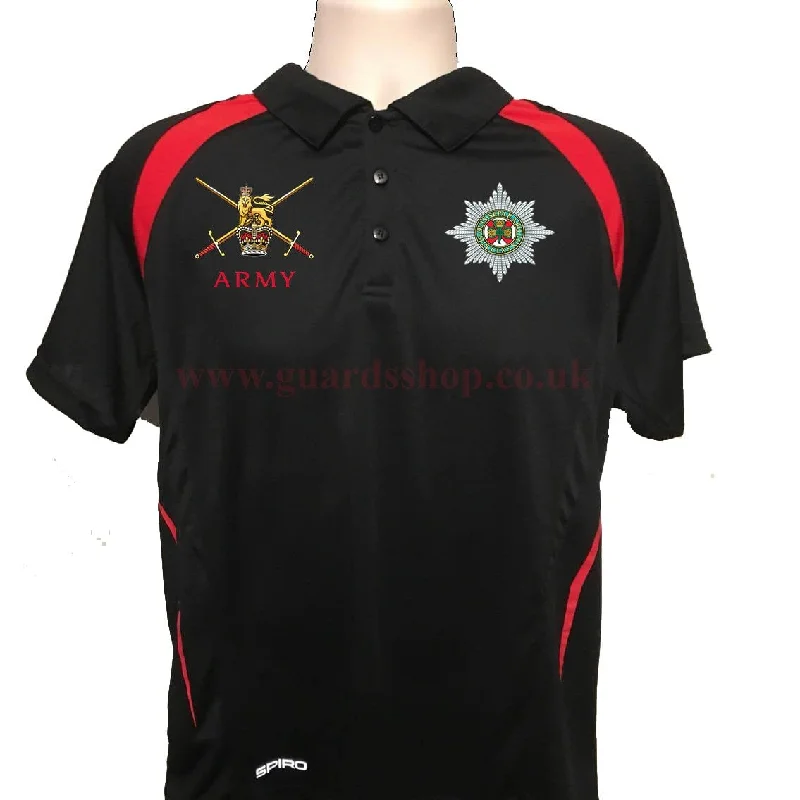 Irish Guards Unisex Team Performance Polo shirt 'Build Your Own Shirt'