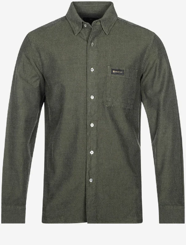 Broadall Shirt True Olive Black