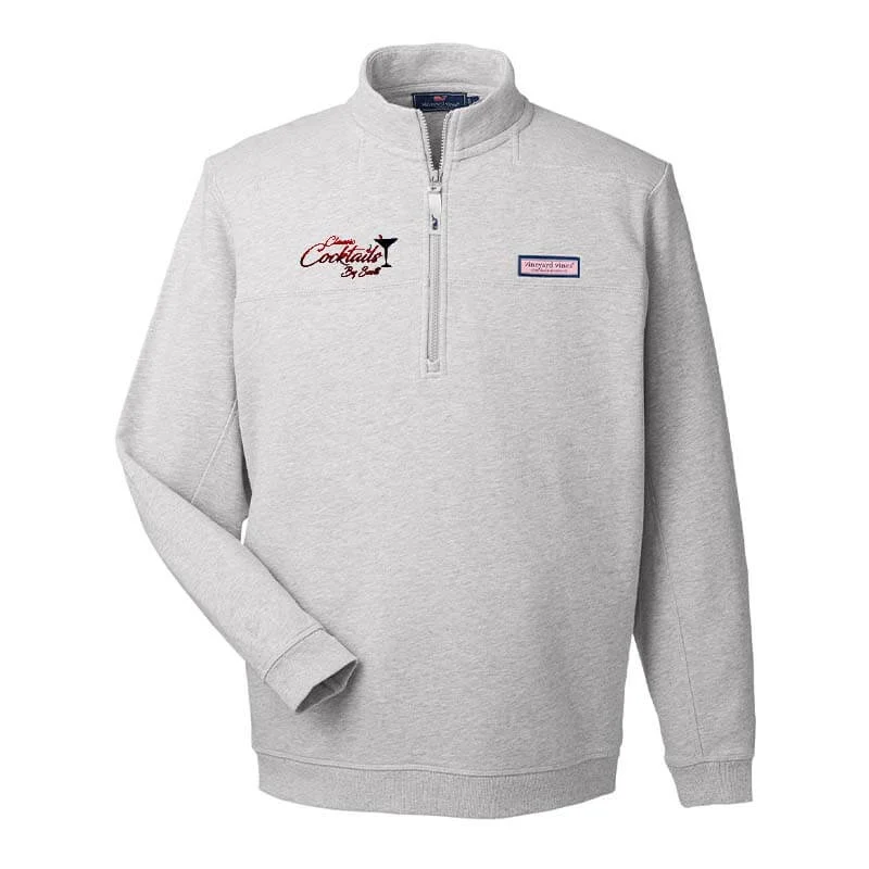 Vineyard Vines Men's Collegiate Quarter-Zip Shep Shirt