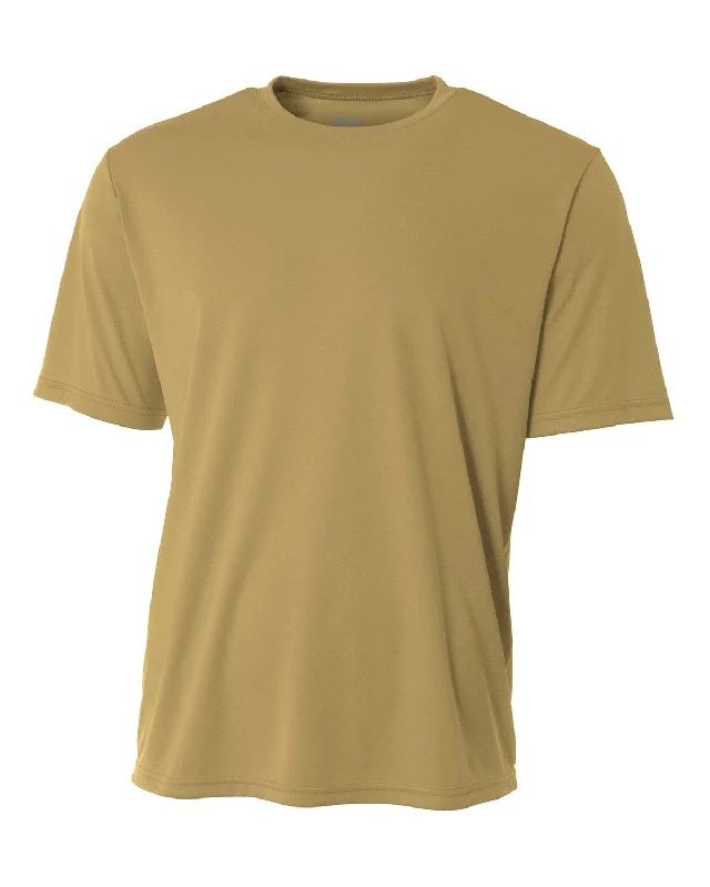 A4 Men's Cooling Performance T-Shirt | Vegas Gold