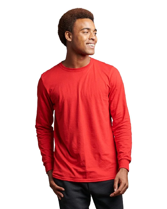 Russell Athletic Unisex Essential Performance Long-Sleeve T-Shirt | True Red