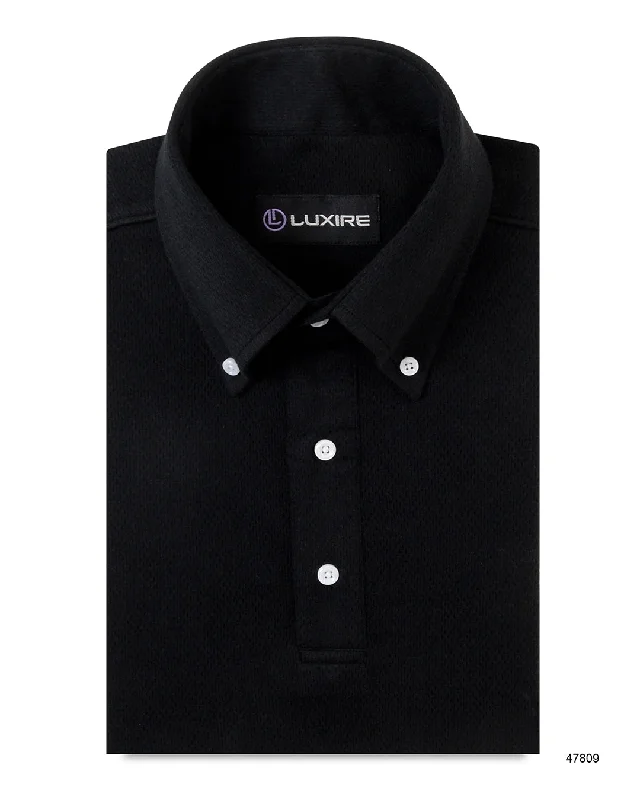 Midnight Black Polo T-shirt