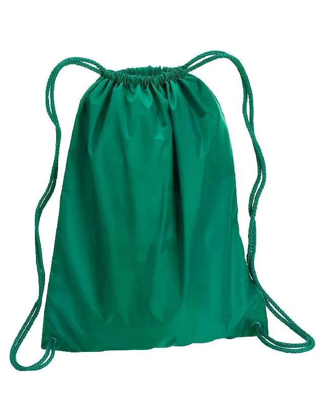 Liberty Bags Large Drawstring Backpack | Kelly Green