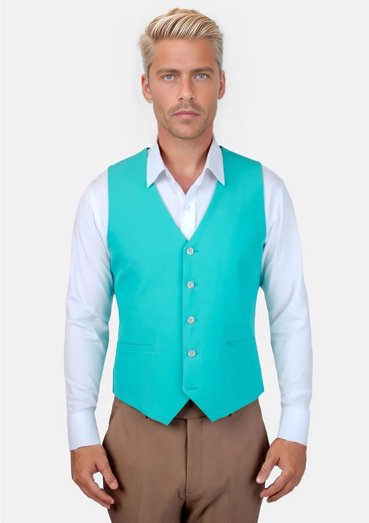 Aqua Blue Vest