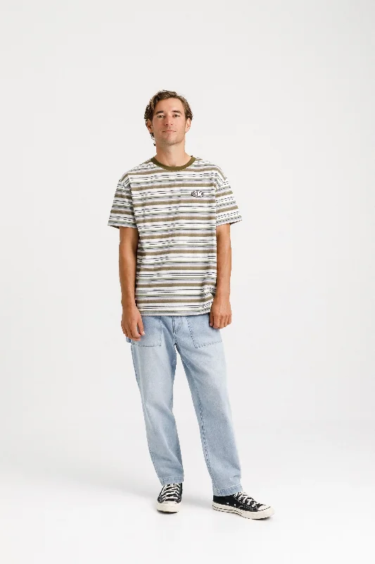 Ample Tee - Earth Stripe