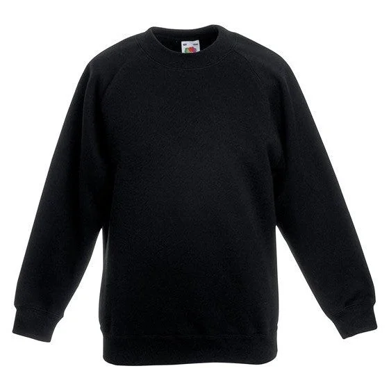 Fruit Of The Loom Kids Classic Raglan Sweatshirt