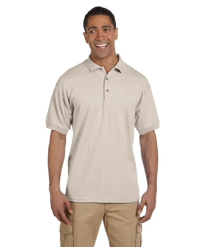 Gildan Heavyweight Cotton Pique Polo Shirt | Sand