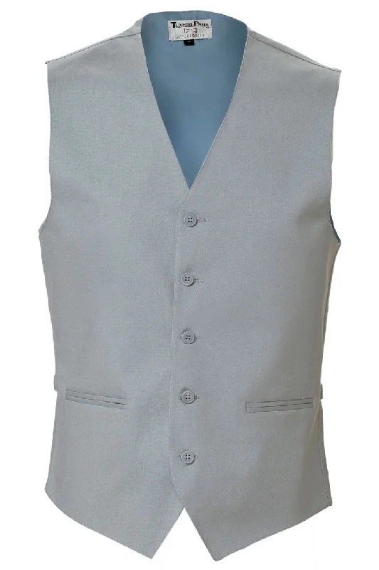 Grey Linen Vest