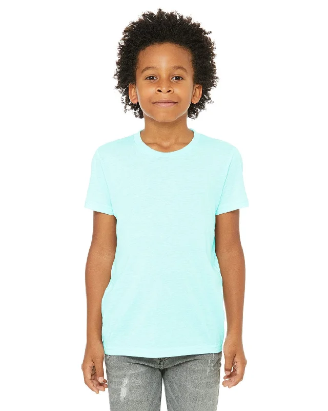 Bella+Canvas Youth Triblend Short Sleeve T-Shirt | Ice Blue Trblnd