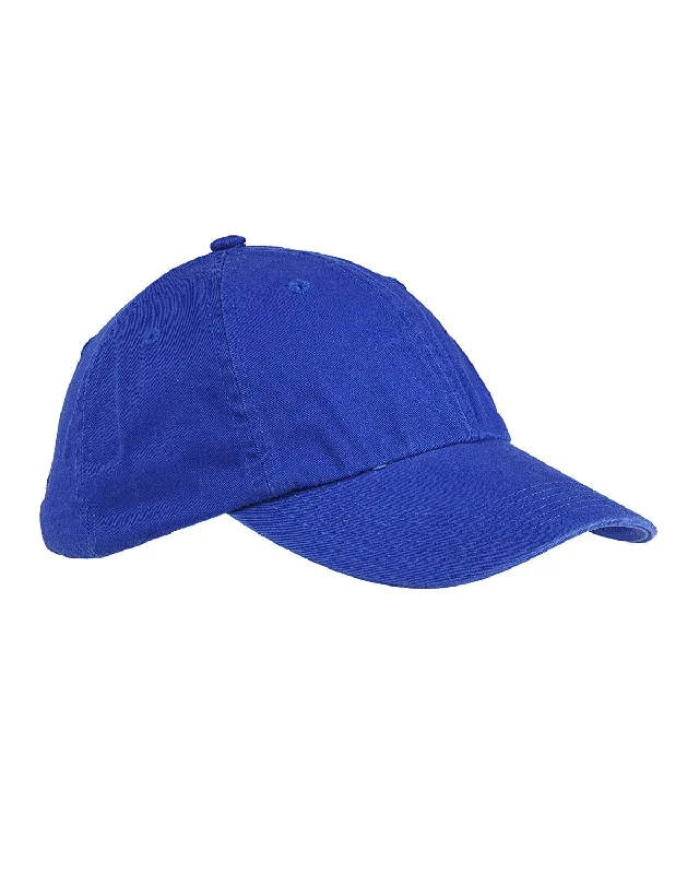 Big Accessories Enzyme Washed Low Profile Cap | Royal