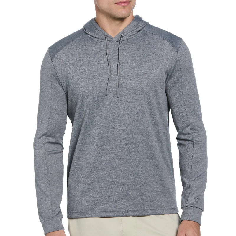 Penguin Sport Long Sleeve Midweight Pieced Crew Neck Pull Over