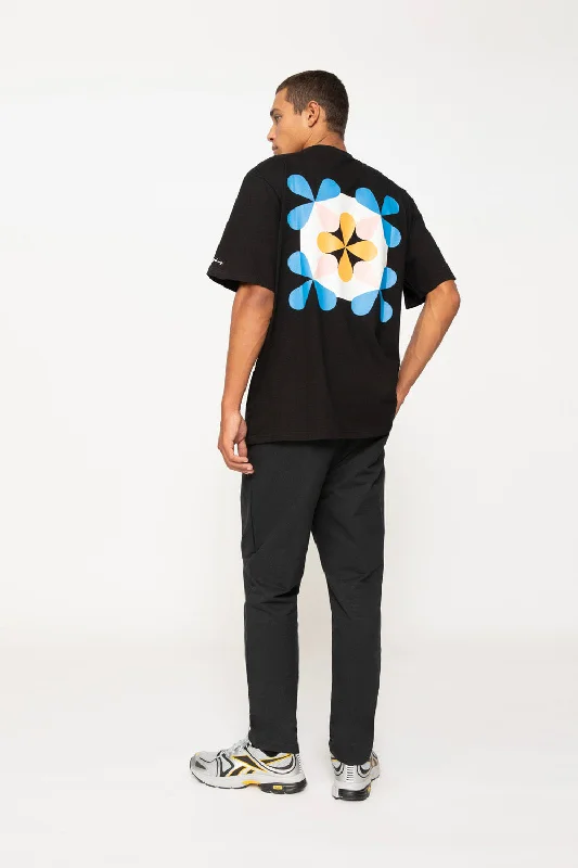 Conrad Geo Box Tee | Final Sale - Black