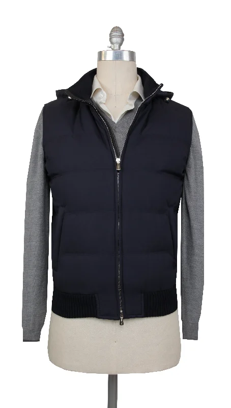 Mandelli Dark Blue Jacket Vest