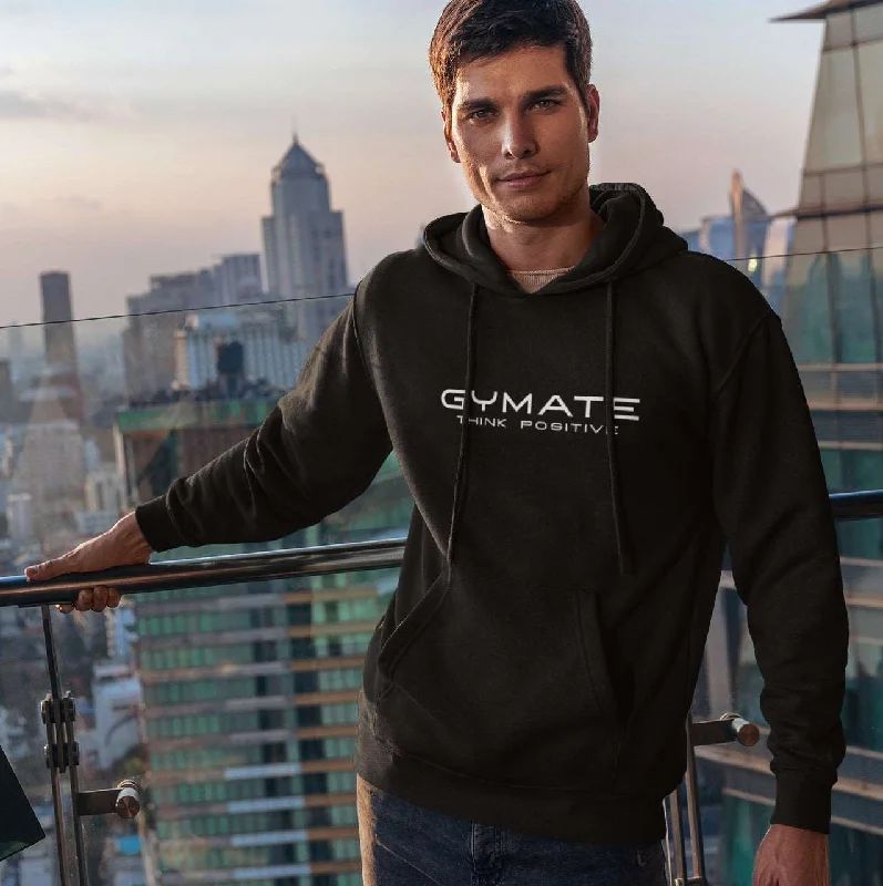 Mens Hoodies Designer Gymate Original Think Positive [ctr/lge]