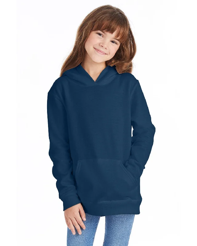 Hanes Youth Hooded Sweatshirt | Navy