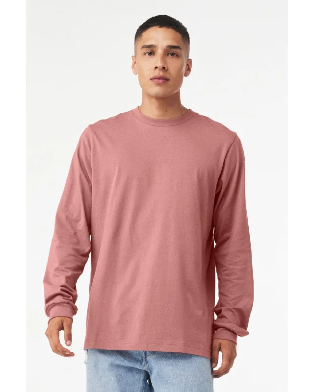 Bella+Canvas Long Sleeve Jersey T-Shirt | Mauve