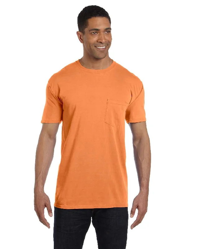 Comfort Colors Garment-Dyed Pocket T-Shirt | Melon