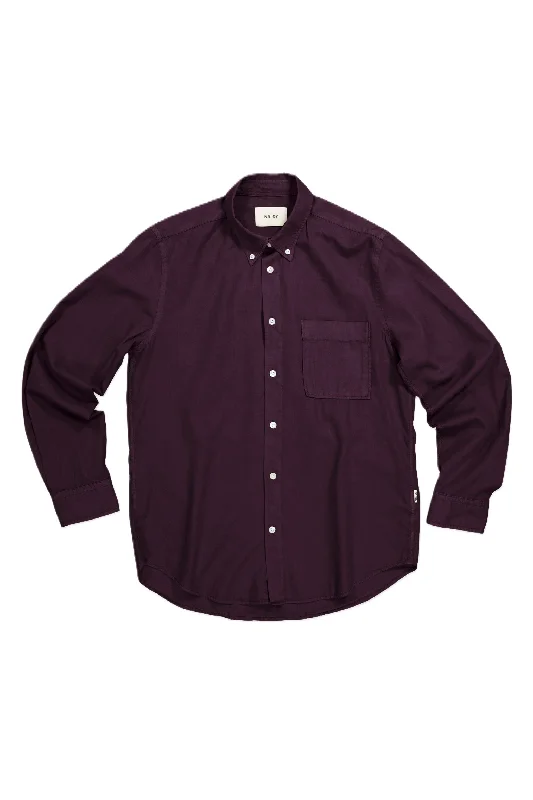 NN07 Arne 5655 BD LS Shirt Plum