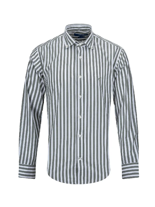 Slim fit stripped shirt