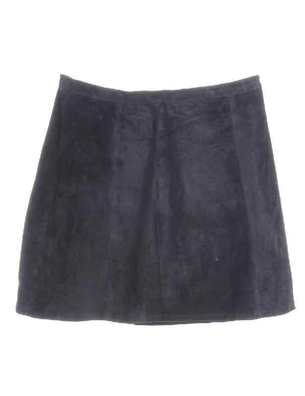 Label Robyn Suede Skirt