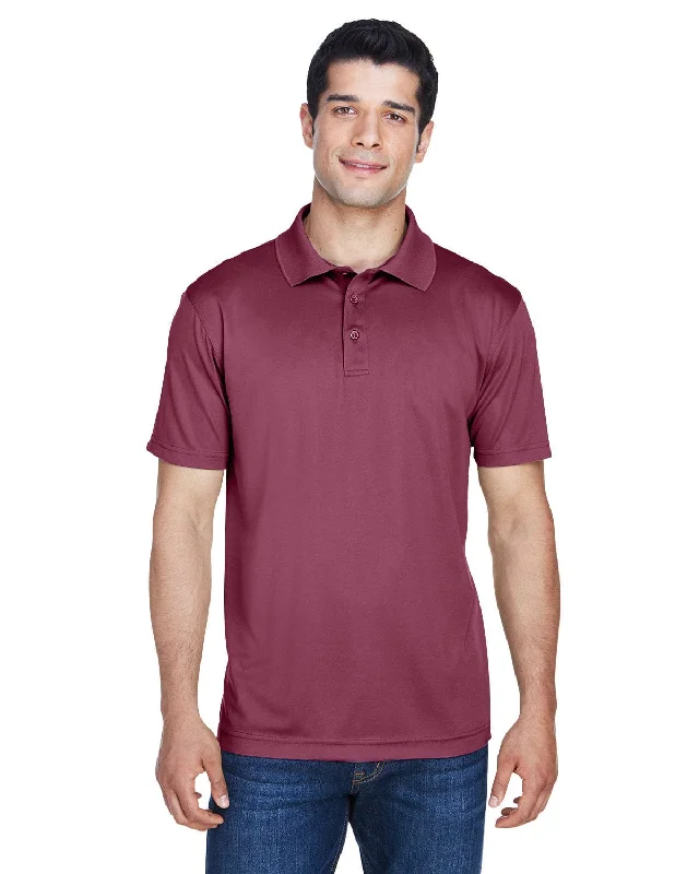 Harriton Polytech Polo Shirt | Maroon