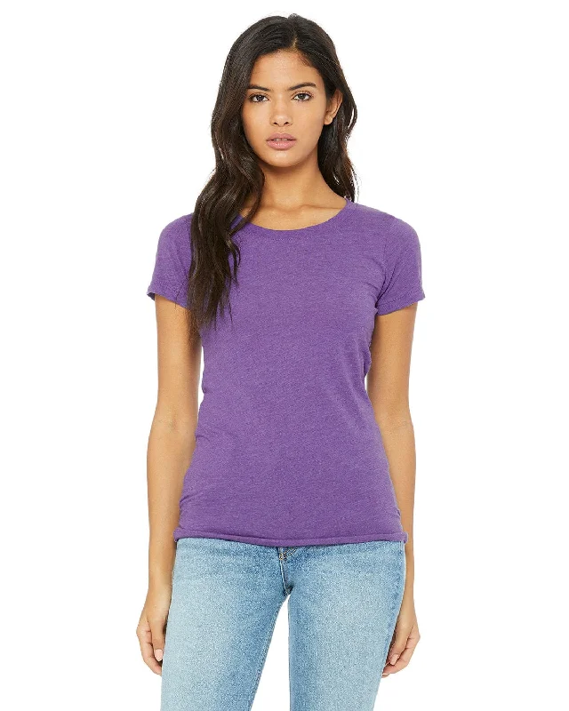 Bella+Canvas Ladies Triblend T-Shirt | Purple Triblend