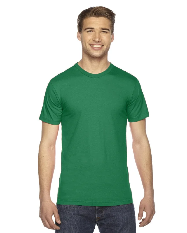 American Apparel Unisex Fine Jersey Short Sleeve T-Shirt | Kelly Green