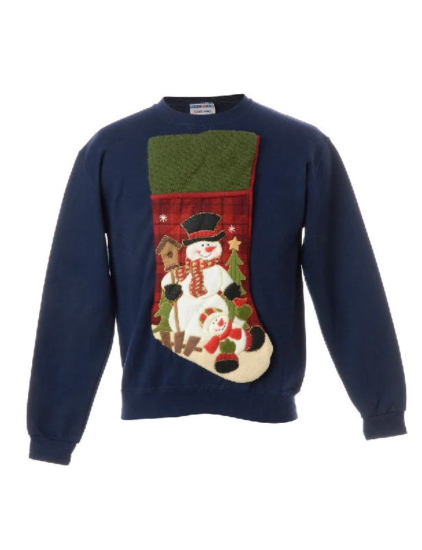 Label Novelty Christmas Sweatshirt