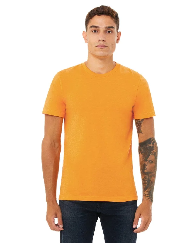 Bella+Canvas Unisex Heather CVC T-Shirt | Heathr Marmalade