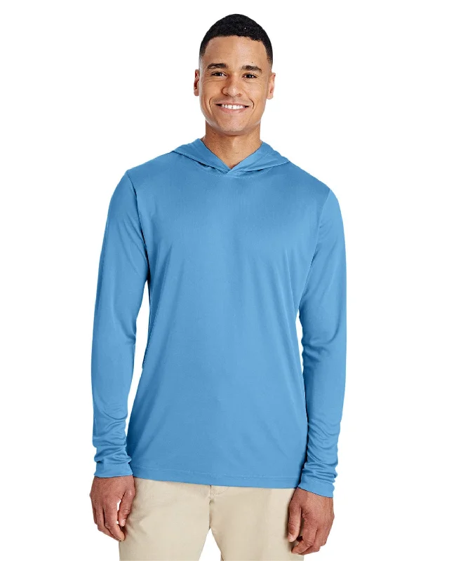 Team 365 Mens Zone Performance Hoodie | Sport Light Blue