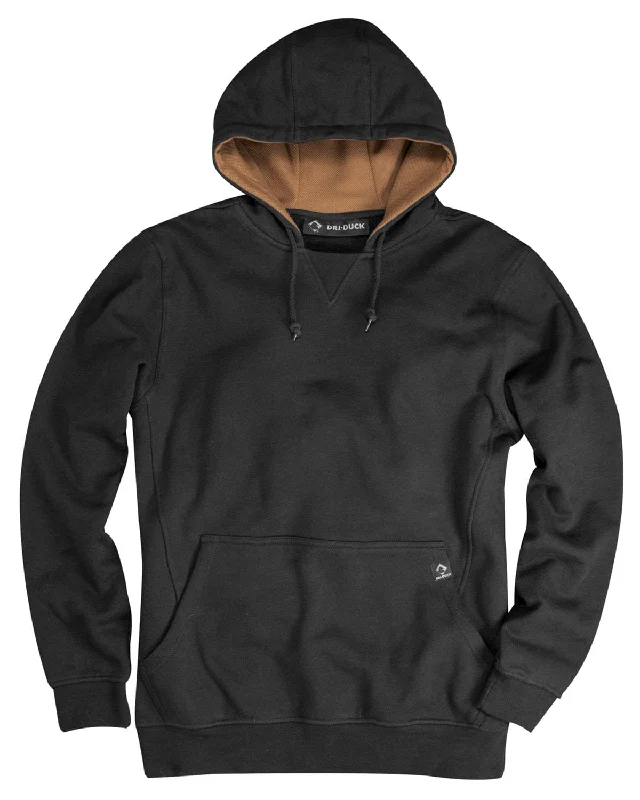 Dri Duck Men's Woodland Fleece Hooded Sweatshirt | Black