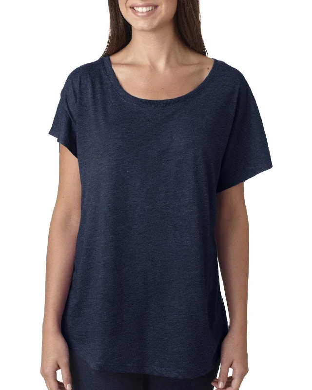 Next Level Ladies Triblend Dolman | Vintage Navy