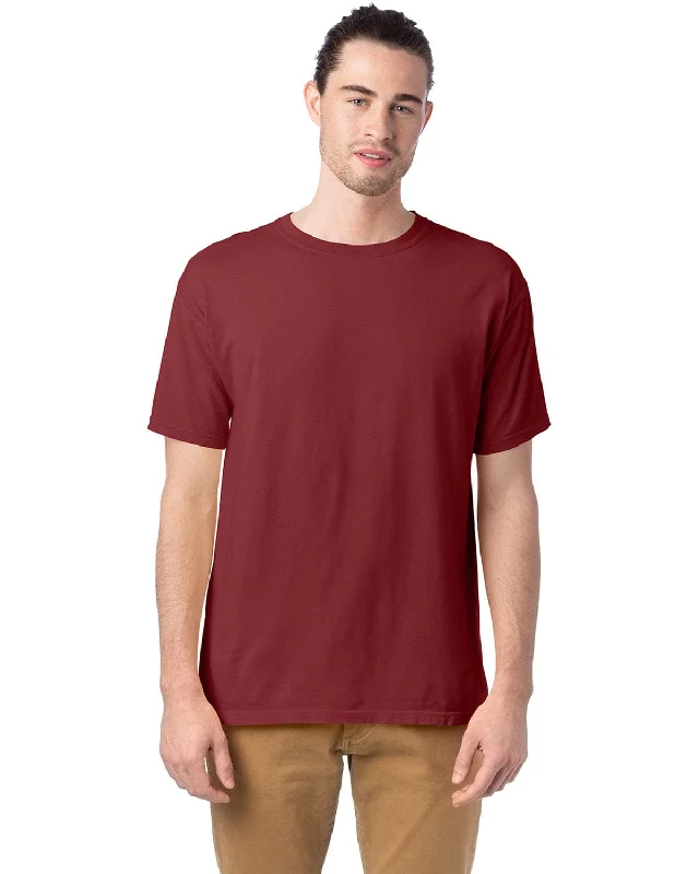 ComfortWash by Hanes 100% Ringspun Cotton T-Shirt | Cayenne