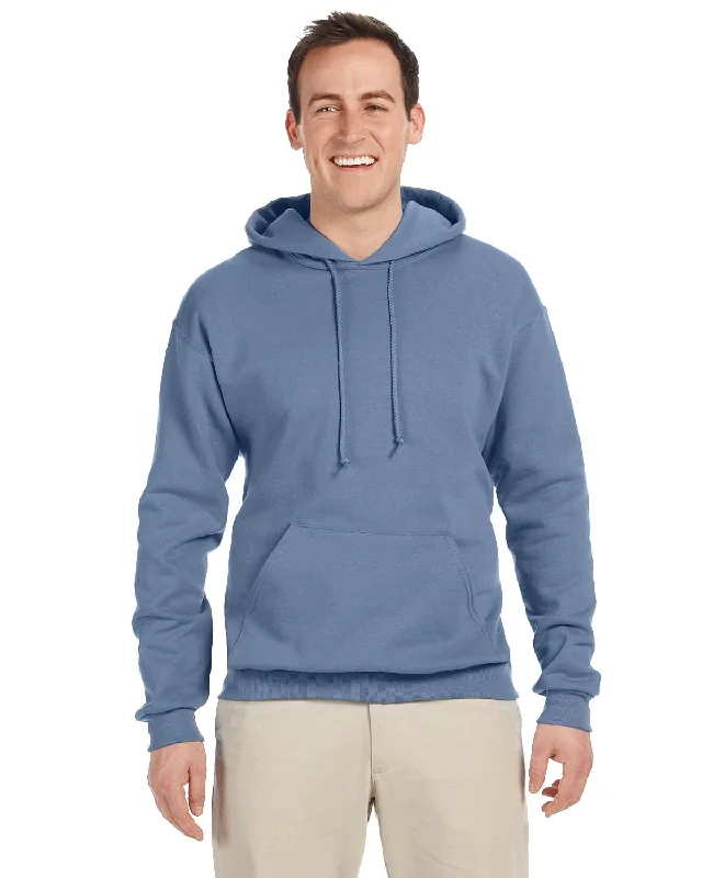 Jerzees 50/50 Hooded Sweatshirt | Denim