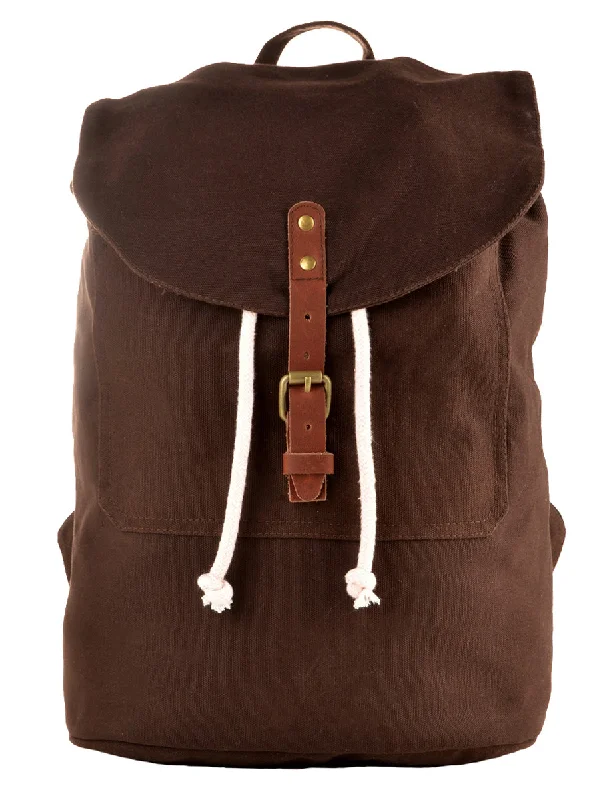 Label Parker Canvas Backpack