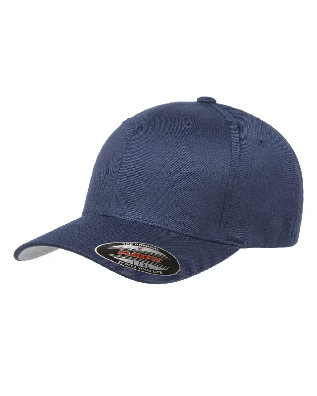 Yupoong Flexfit Wooly 6-Panel Cap | Navy