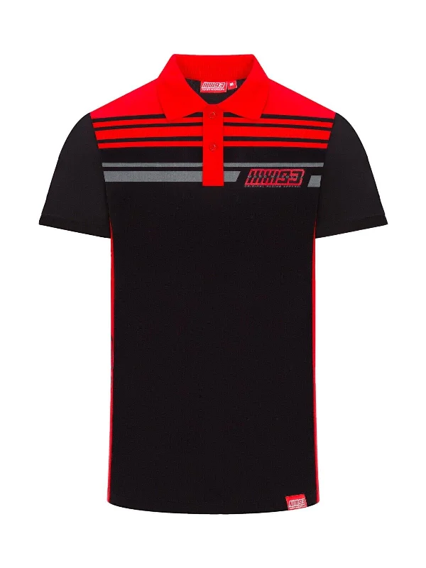 Official Marc Marquez Mm93 Stripped Polo - 19 13004