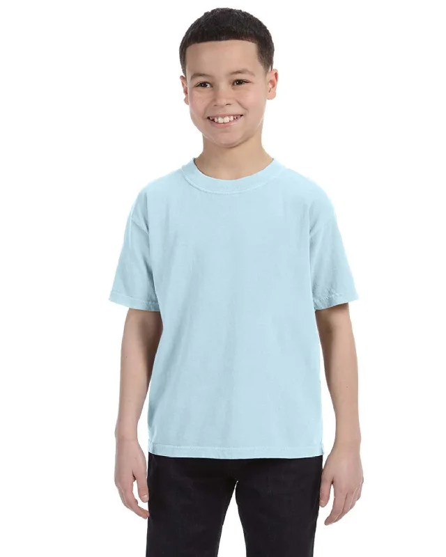 Comfort Colors Youth Garment-Dyed T-Shirt | Chambray