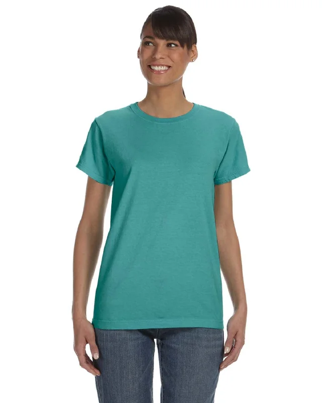 Comfort Colors Ladies Garment-Dyed T-Shirt | Seafoam