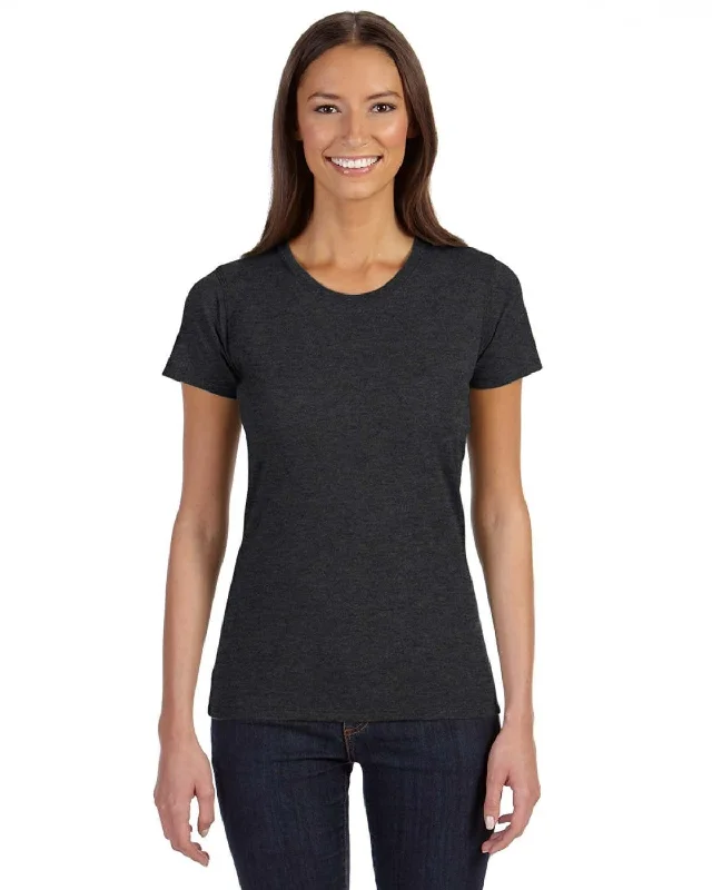 Econscious Ladies Blended Eco T-Shirt | Charcoal/ Black