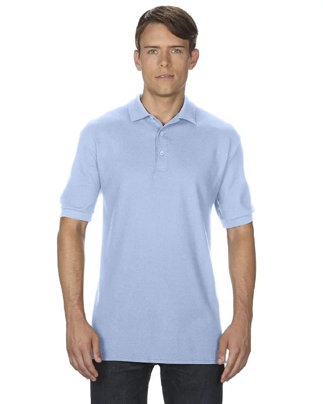 Gildan Premium Cotton Double Pique Sport Shirt | Light Blue