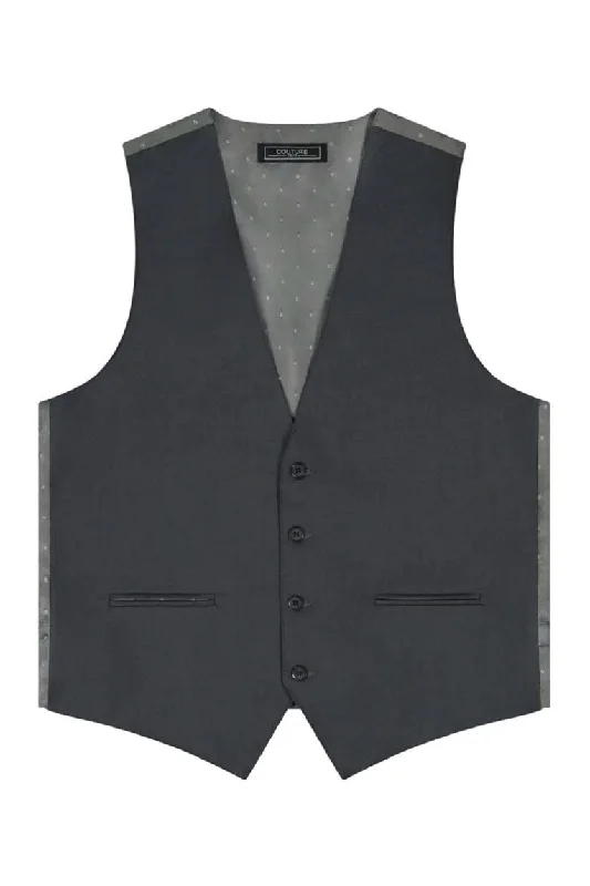 Charcoal "Embassy" Vest