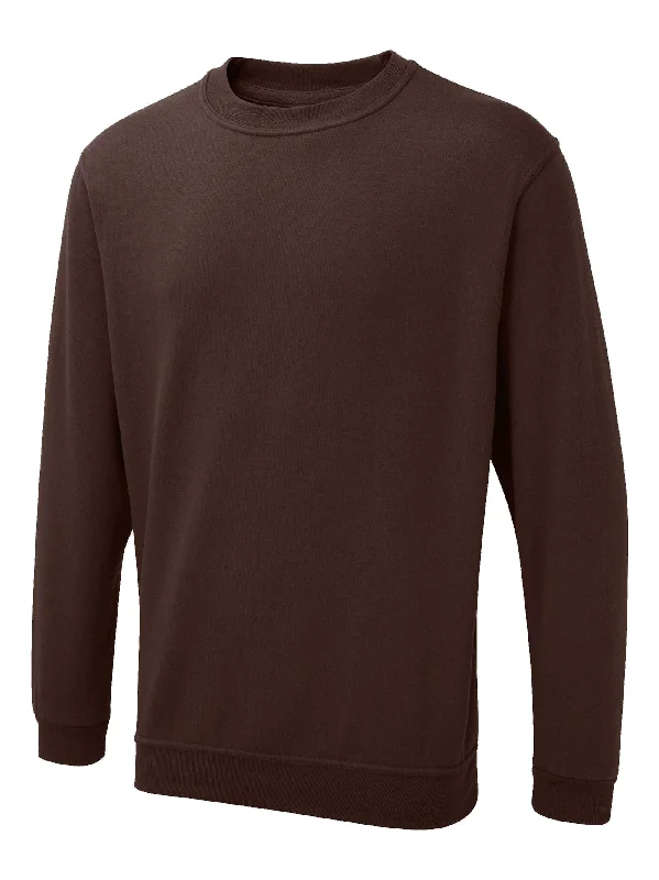 Uneek The UX Sweatshirt Brown