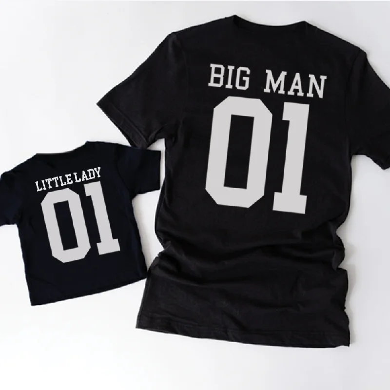 Big Man/Little Lady Daddy & Daughter Matching Tees (MRK X)