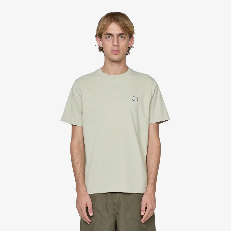 Bold Fox Head Patch Comfort T-Shirt Ash Tree