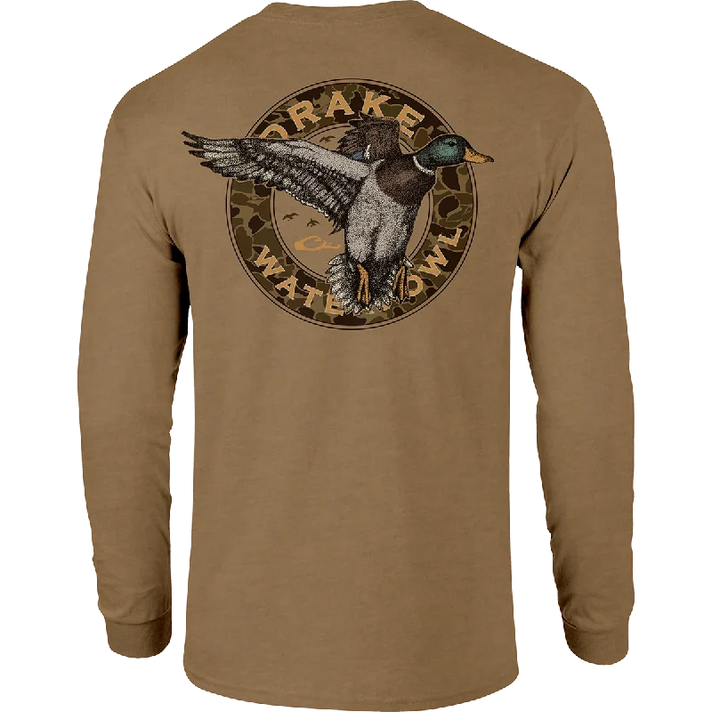 Circle Mallard Long Sleeve T-Shirt